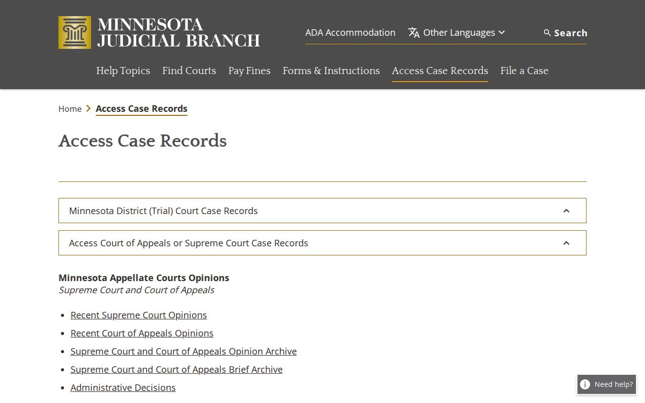 Public access terminal and remote access explanation for Nobles County warrant records